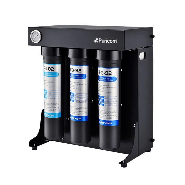 1200GPD Electric Water Purifier Filter Machine Big Capacity with Quick Change Cartridge & Reverse Osmosis for Hotels