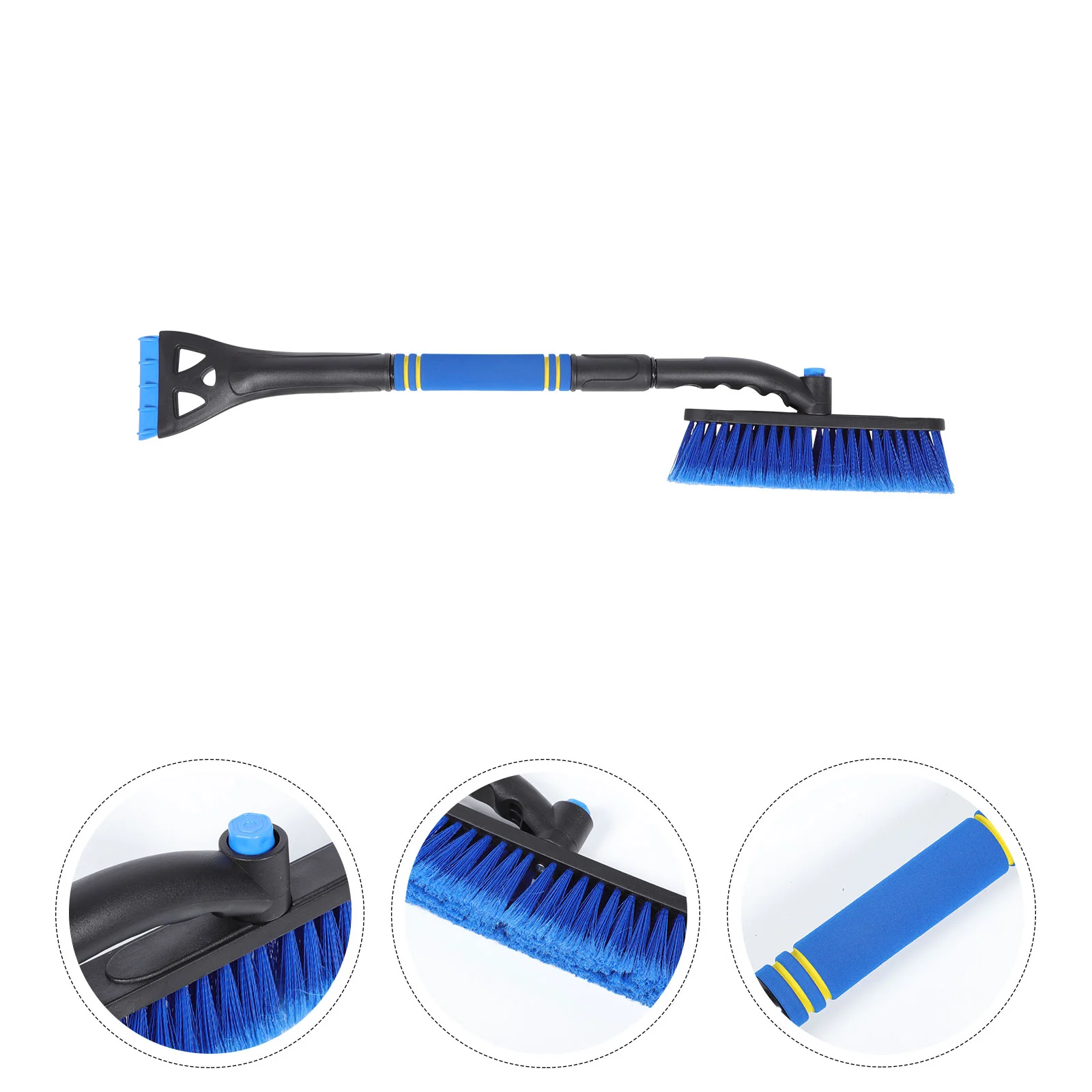 Telescopic Snow Outdoor Ice Shovels Car Three-in-in One Remover Multifunction Deicing for Removing Scraper