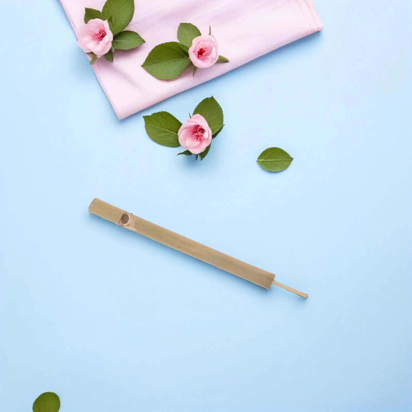 5Pcs Bamboo Bird Whistle Melodious Simulation Flute Lightweight Portable for Outdoor Use Bird Watching Training