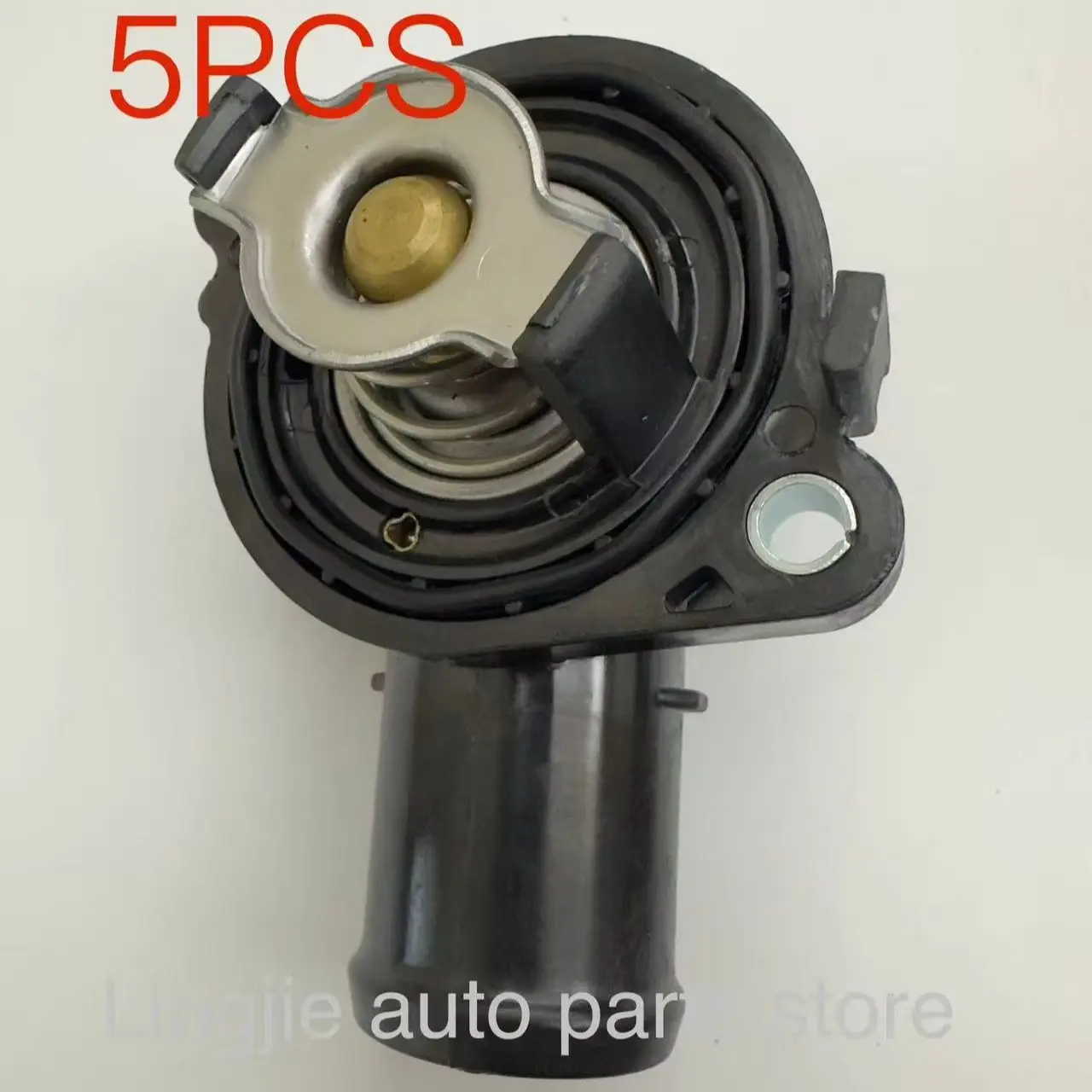 

5PCS Engine Thermostat Assembly suitable for Chrysler 300 3.6L V6, Dodge Charger 3.6L V6, Jeep Grand Cherokee 5184651AH