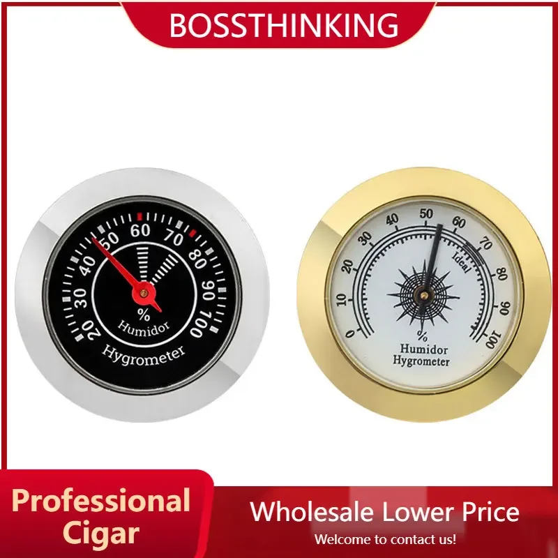 

Mini Hygrometer 38mm Portable Mechanical Analog Humidity Cigar Tool Humidity Tester Hygrometer No Battery Moisture Meter