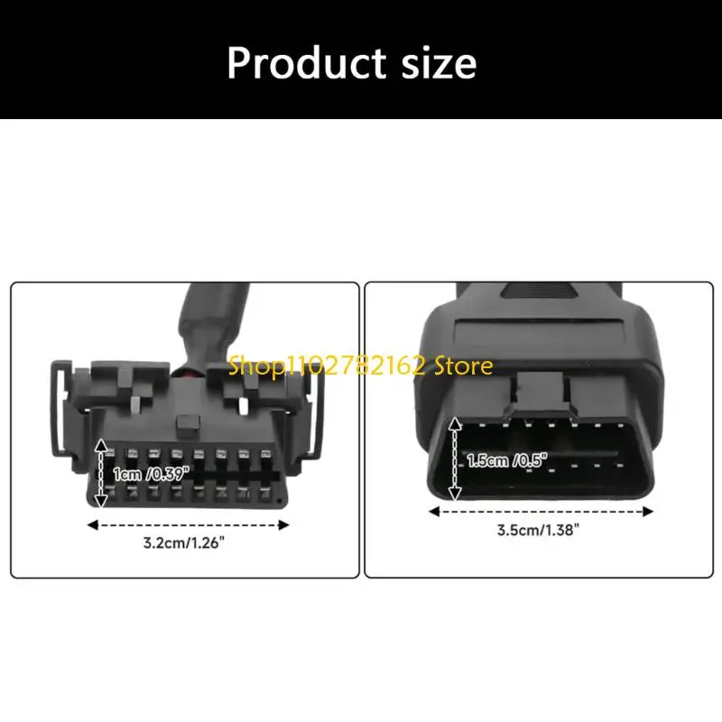547B Direct Fit OBD2 Bypass Cable For 1500 2500 Quick Tool Installation Allowing Data Monitoring And Code Clearing On Vehicles