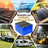 A급 3.2V 340AH 리튬인산철(LiFePO4) 충전식 배터리 10000 사이클 DIY 12V 24V 48V 배터리 팩 골프 태양광 에너지 캠핑 면세 2