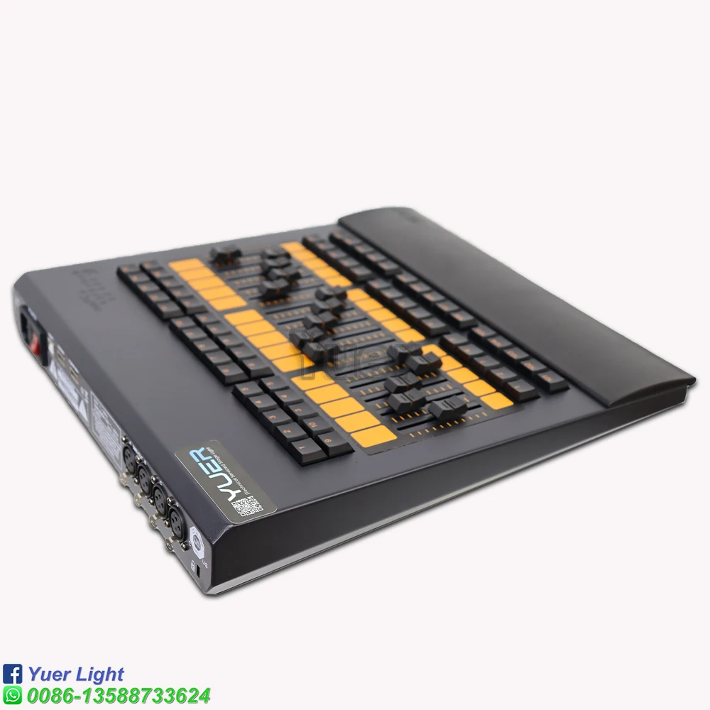 Imagem -03 - Stage Iluminação Controlador Fader Wing Console Controle de Iluminação Led Moving Head Light Dmx512 2048 Parâmetros Disco Party Comando ma dj