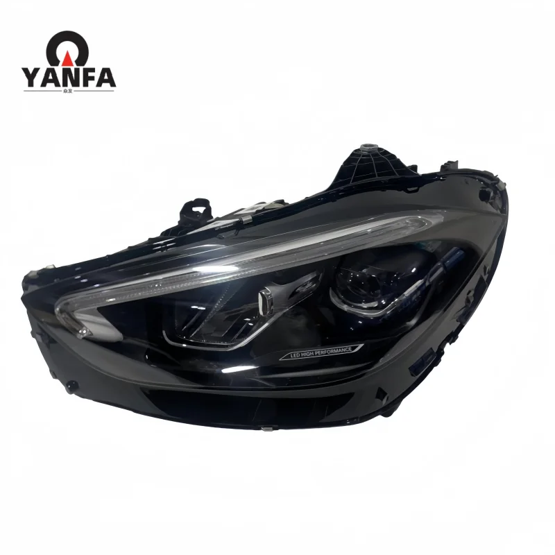 For 2022-2025 Mercedes-Benz C-Class LED Headlight Lens Original Headlamp for C200 C260 C300 206 Benz W206 New Condition