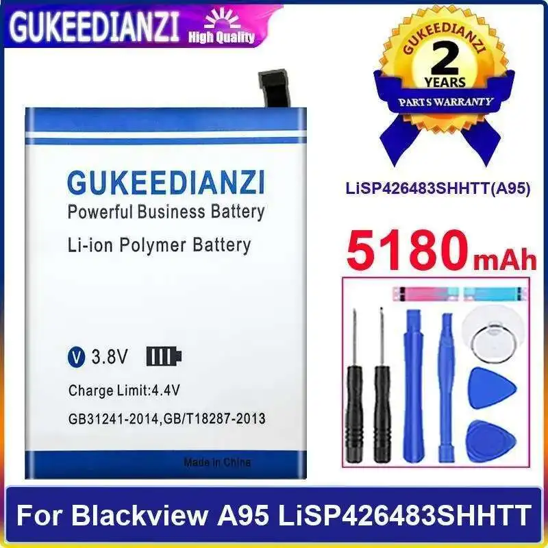 

5180Mah High-Efficiency For Blackview A95 Lisp426483shhtt Mobile Phone Battery