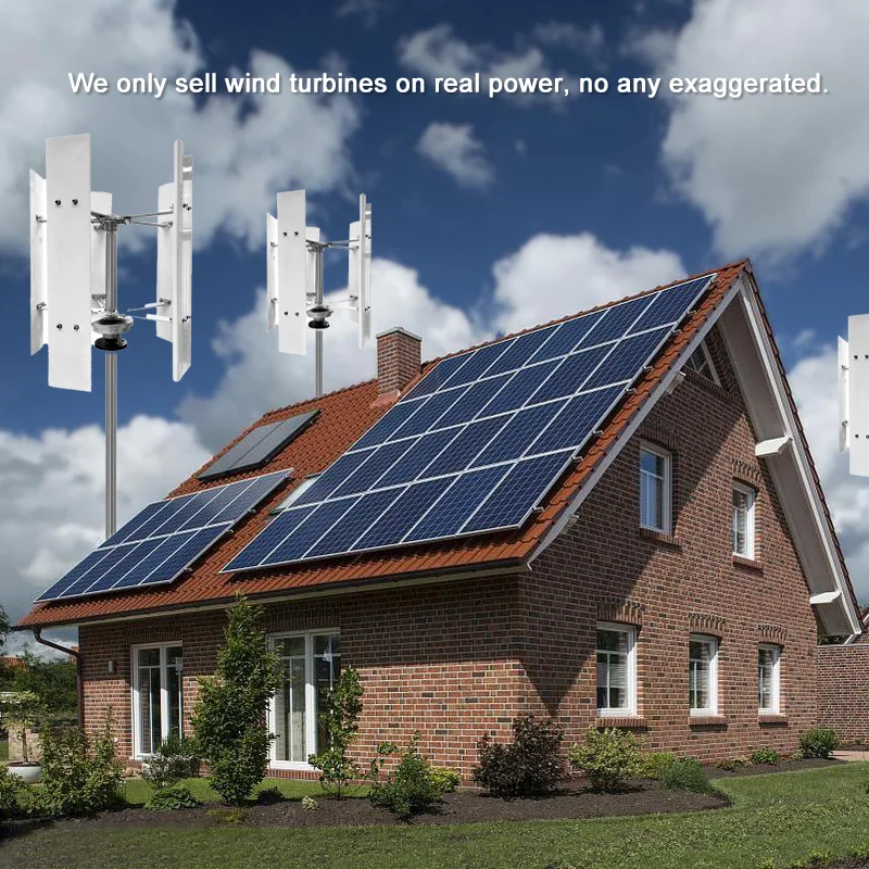 5kw 48v-220v off Grid System Solar and Wind Turbine Hybrid System for Home