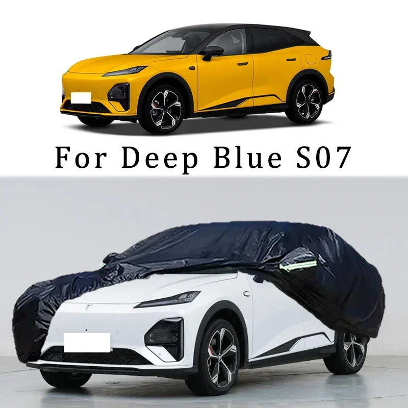 

For Deep Blue S07 Outdoor Protection Full Car Covers Snow Cover Sunshade Waterproof Dustproof Exterior Protection