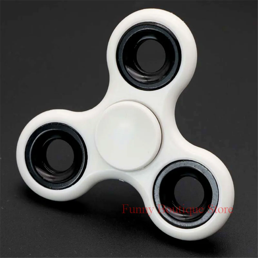 Red Hand Spinner ABS Fidget Spinner For Autism ADHD Anti Stress Creative Tri-Spinner High Quality Adult Kids Funny Toys Gift