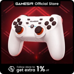 GameSir T3s Bluetooth 5.0 Wireless Gamepad Switch Game Controller for Nintendo Switch Android Smartphone Apple iPhone and PC