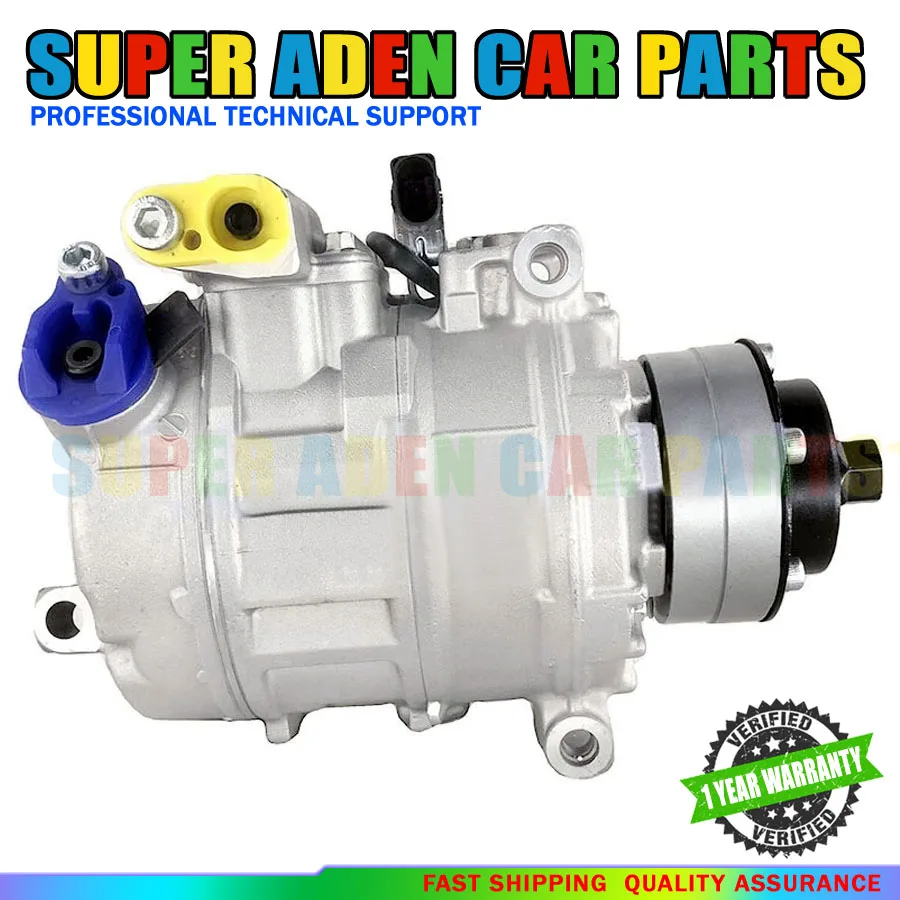 

7SEU17C AC Compressor For Audi A4 A5 A6 A8 Q7 R8 / VW Touareg DCP02015 400260805B 447190-6920 4H0260805H 8K0260805B 447190-8690