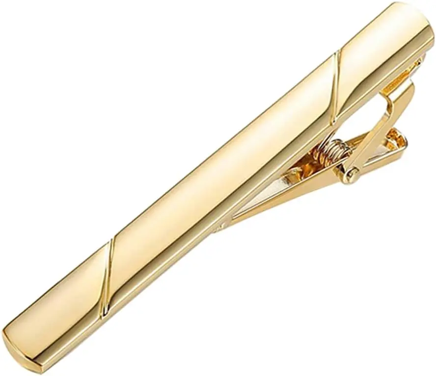 

Мужской зажим для галстука из нержавеющей стали, минималистичный дизайн для бизнеса, свадьбы, повседневного использования — отличный подарок