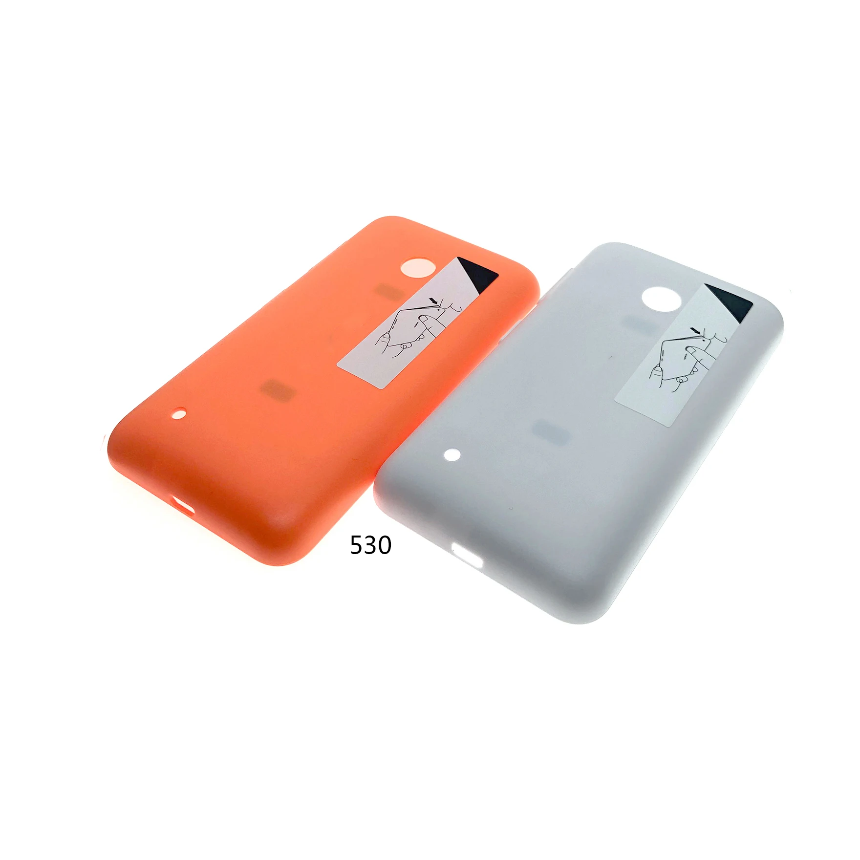 

For Microsof lumia Nokia 510 530 Rear Cover Housing Back Door Case Cover With Power Volume Buttons Replacement Repair parts