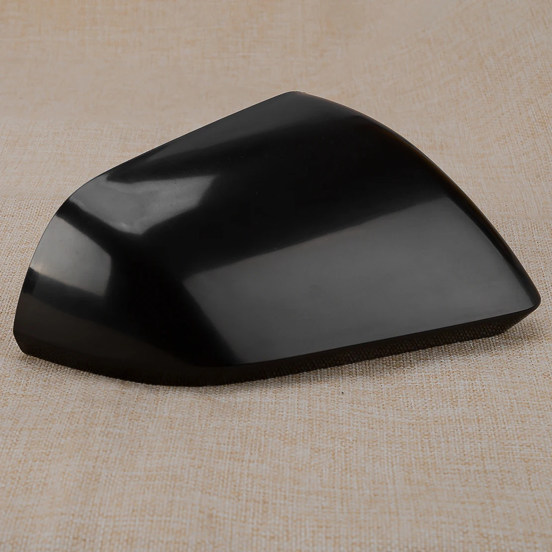 

Black Front Right Side Door Rearview Mirror Cover Cap W/O Turn Signal Hole ABS Fit for Ford Mustang 2015-2021 FR3Z17D742DCPTM