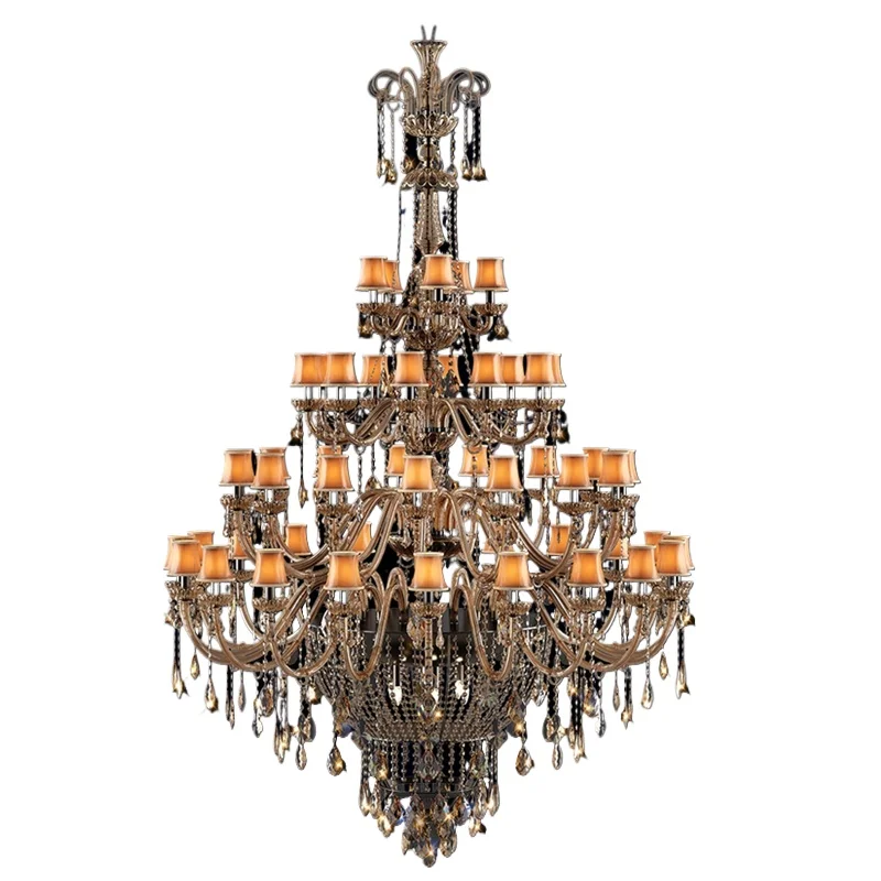 

European crystal chandelier living room dining room bedroom crystal modern simple atmospheric lamp