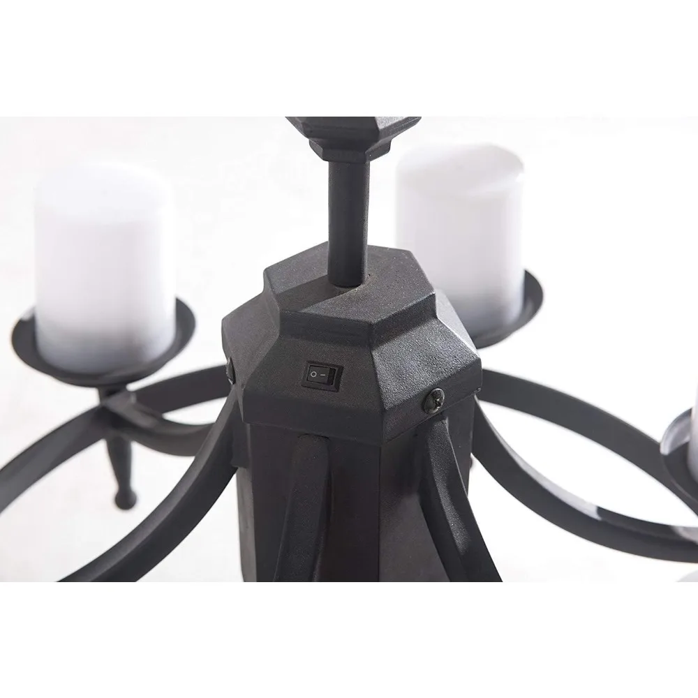 2 in 1 LED Lighting Chandelier/Table Centerpiece for Indoor or Outdoor Use Includes Remote Control