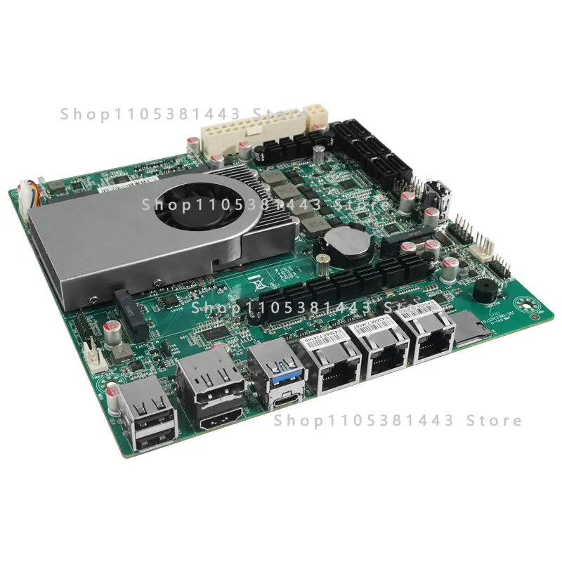 12th generation six 6-bay 10G 10G network card soft routing N100 N150 NAS host SATA motherboard