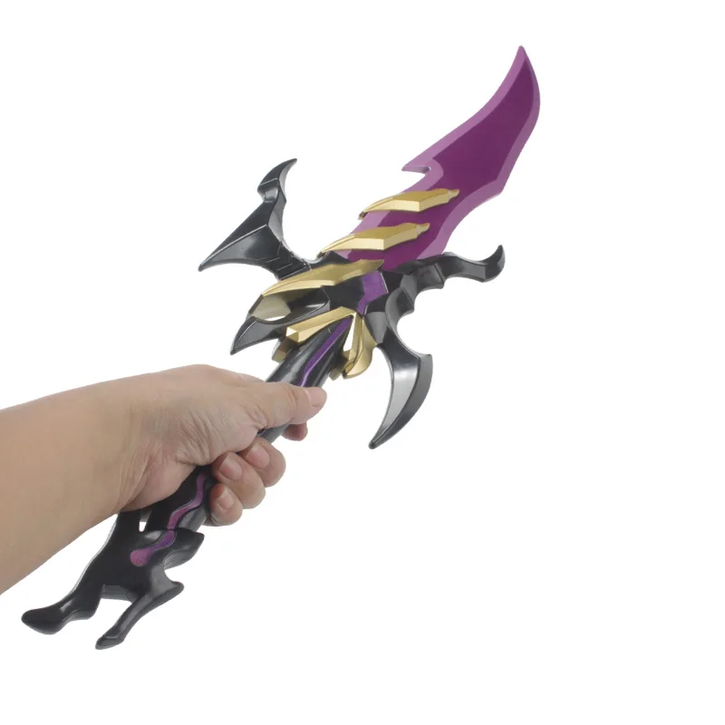 سولو التسوية كاتانا 1: 1 نمط استعادة تأثيري شخصية الدعائم خشبية ألعاب من الخيزران السيف مع علبة جلدية #5