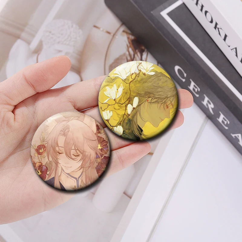 Game Honkai Star Rail Peripheral Creative Brooches Robin Blade Sunday Jiao Qiu Aventurine Jing Yuan Enamel Pins Handmade Badges