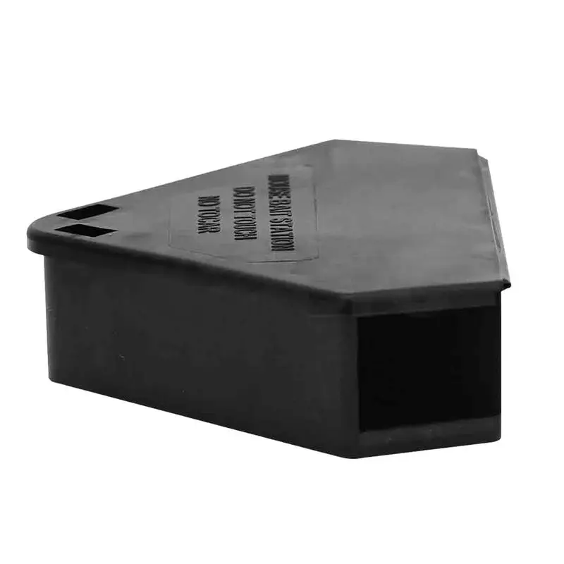 Mouses Bait Station Mice Stations Box Triangle Mouses Box Bait Stations Indoor Outdoor Bait Boxes for Mice Key Required