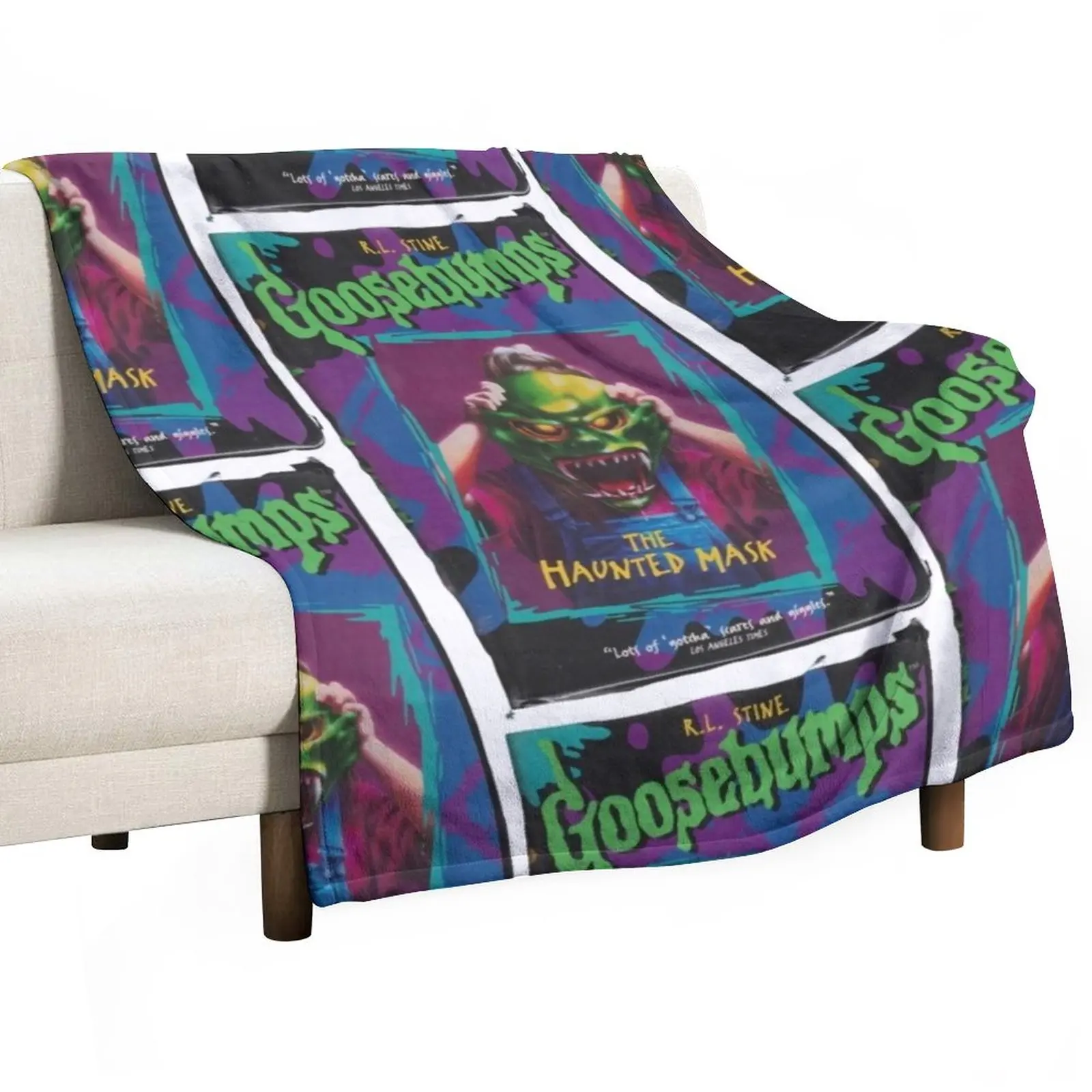 

Goosebumps Throw Blanket christmas decoration manga Blankets