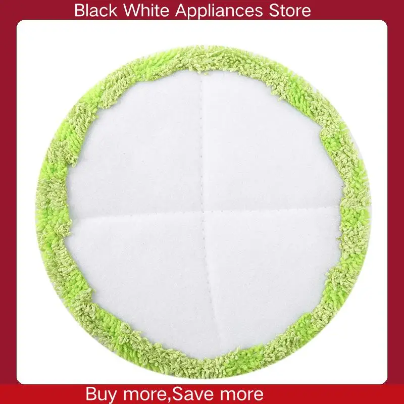 

Replacement Pad For Cordless Electric Rotary Mop Sweeper Including 24 Microfiber Mats And 24 Indoor Use Gaskets-CLIM