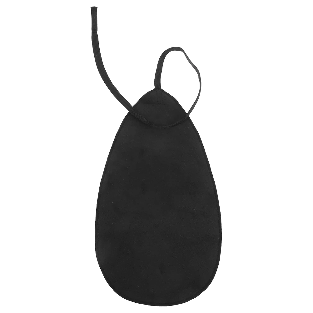 

1pcs Black Cleaning Cloth for Flute Saxophone Clarinet Tube Instrument Maintenance Kit Soft Texture Protects Instruments