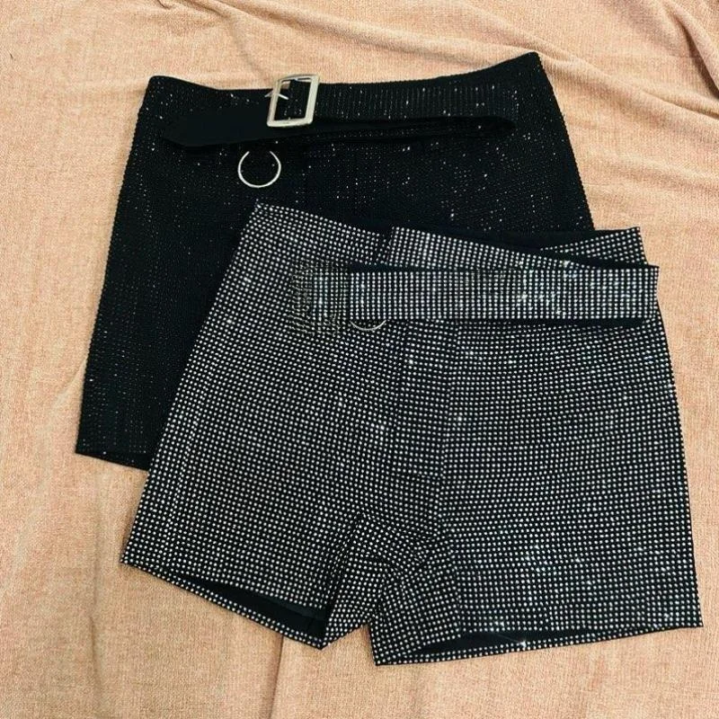 

Мужские и женские ор Брюки Water Diamond Hemline плюс размер Эластичный Ciwalk Sle Винтаж Девять очков Полиэстер Трико