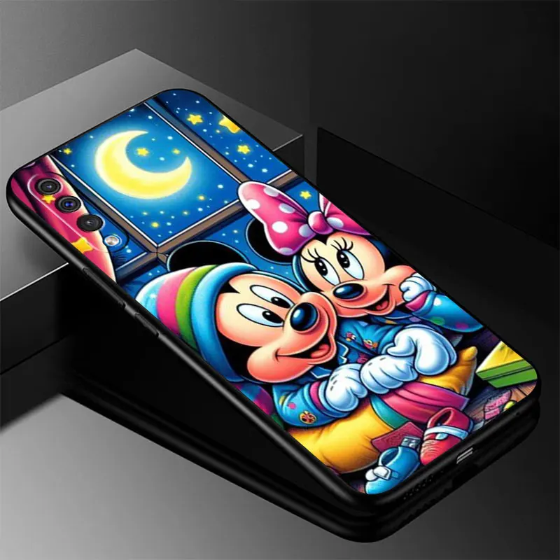 Case For Samsung Galaxy A50 A70 A30 A20e A40 A03 A03s A04 A10 A02s Note 20 Ultra 10 Plus 9 8 TPU Phone Cover Love Mickey Minnie