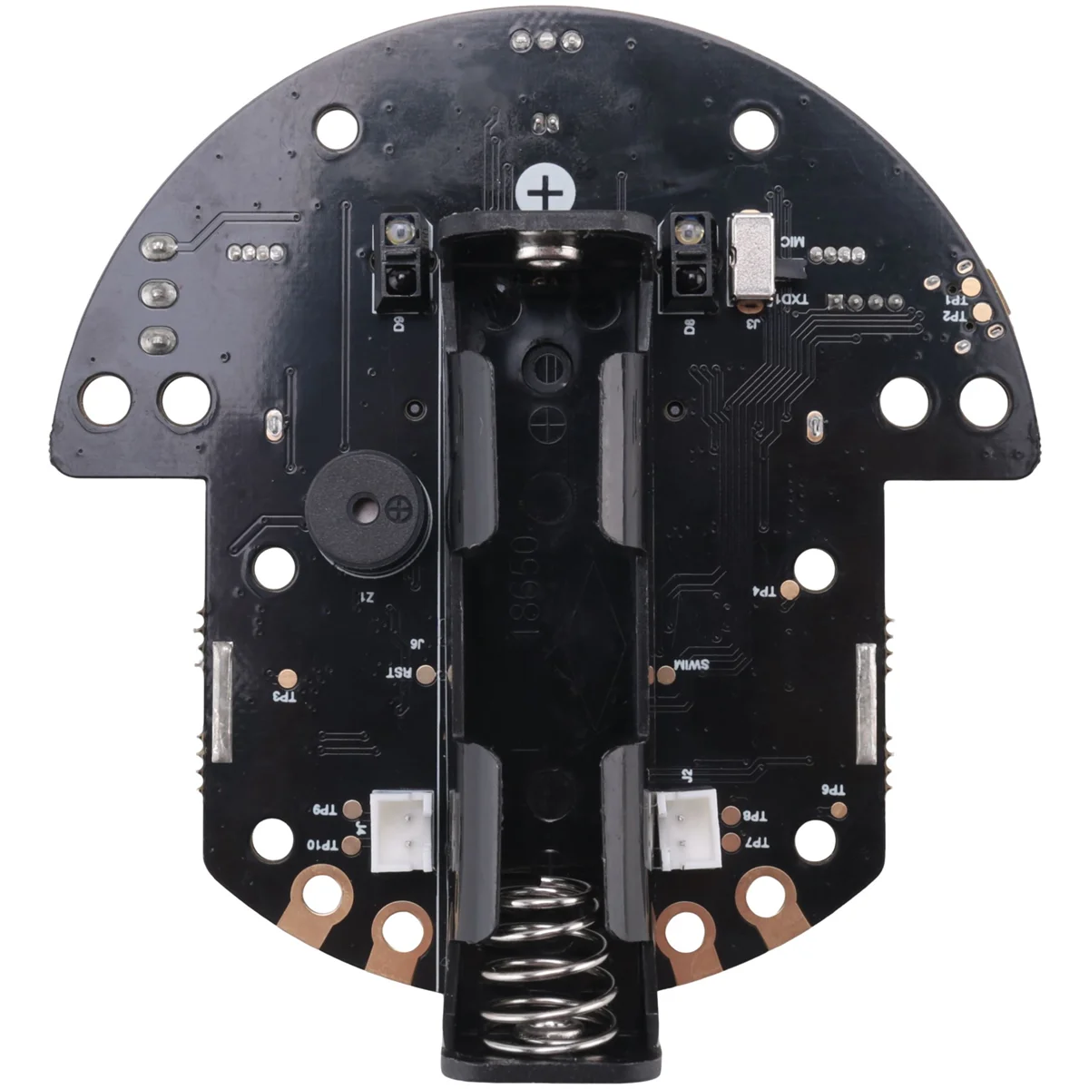 Robot Programmable Robotic Kit Based on BBC Microbit V2 and V1 for STEM Coding Education with Chargeable Battery(A)