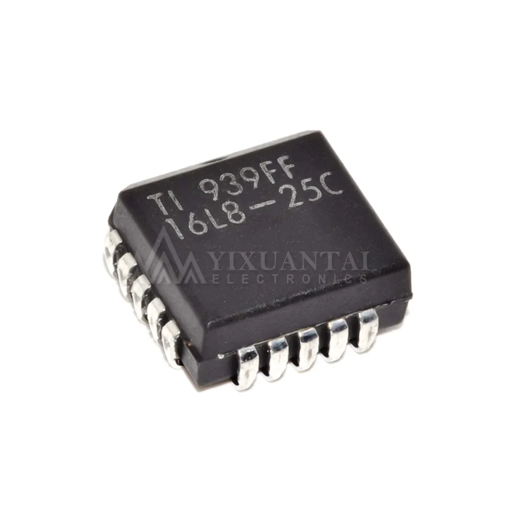 STOCK 5pcs/Lot    TIBPAL16L8-25CFN  Marking:16L8-25C  IC PLD 25NS 20PLCC  New