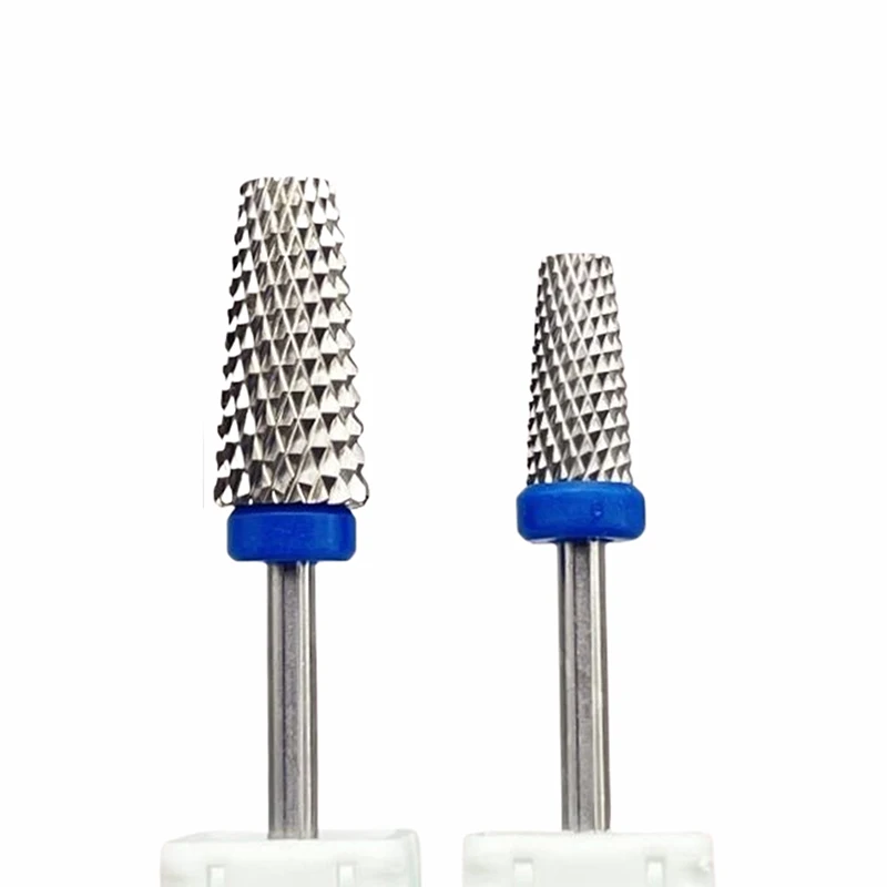 1 Uds. Fresa de acero inoxidable, brocas para uñas, taladro eléctrico para uñas, máquina de manicura, accesorios para lima de uñas y pedicura