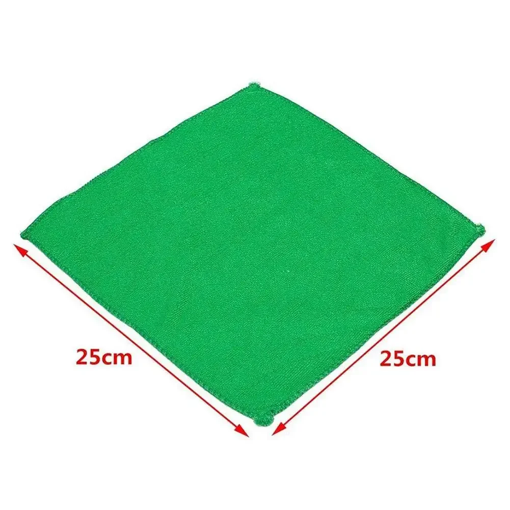 10 PCS Microfiber Car Cleaning Towel Automobile Motorcycle Washing Glass Household Cleaning Microfiber Towel