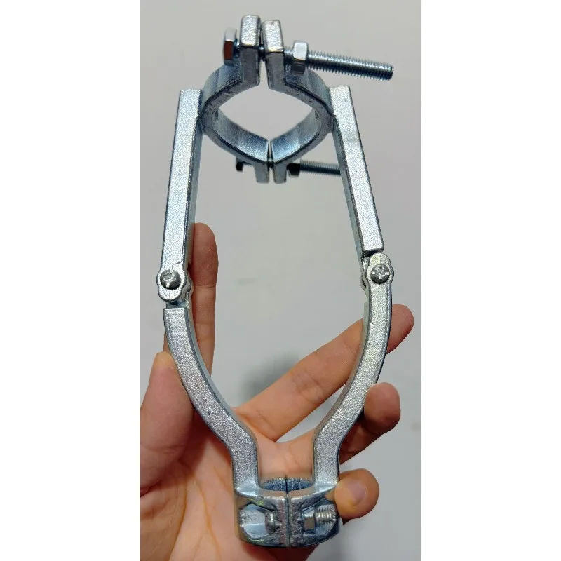 Electric Drill with Mortise and Tenon Bracket, Square Hole Drill with Fixed Bracket