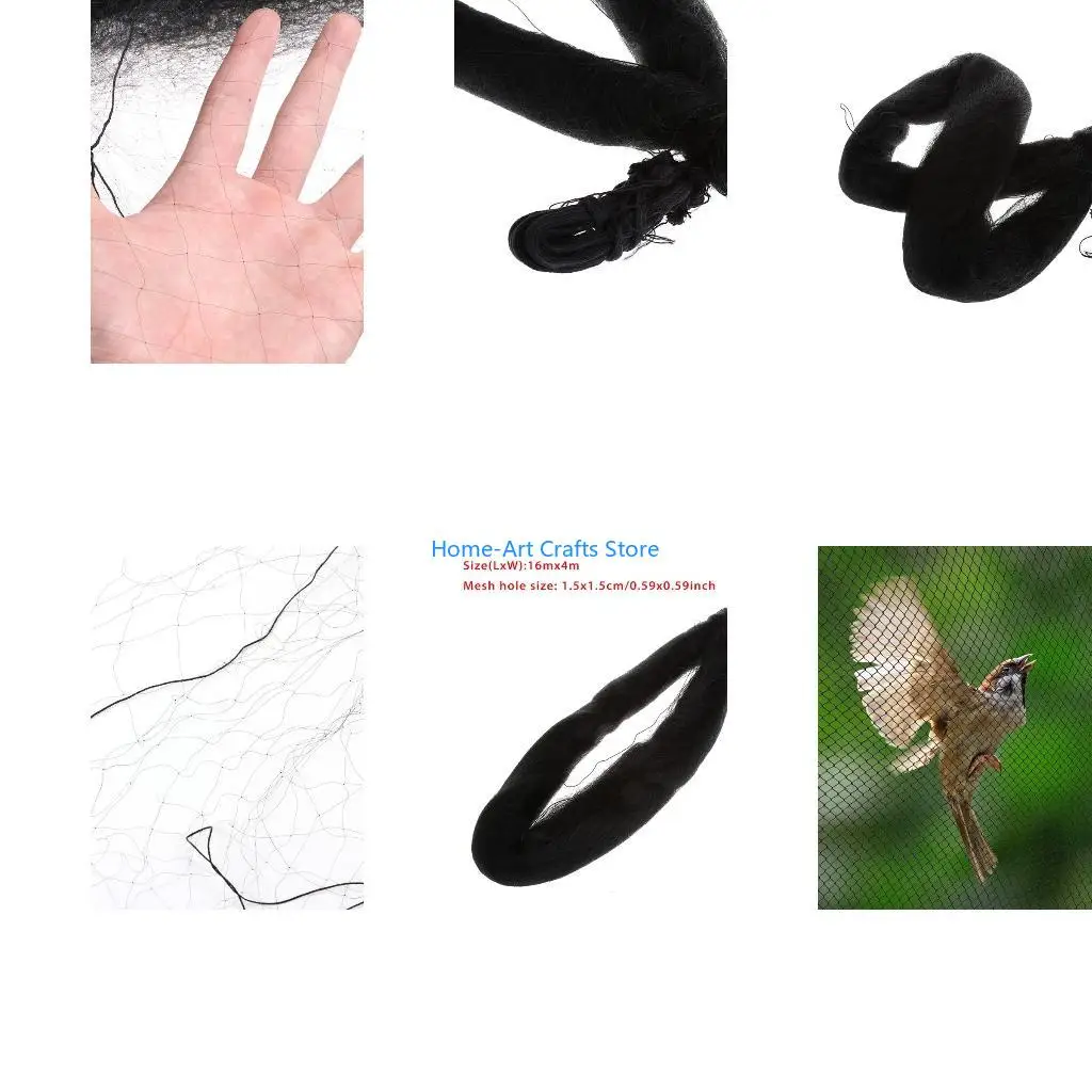 Y3NA Anti Bird Netting Perfect for Raising Any Types of Birds Poultry Easy to Install Resistant to Moisture Netting Bags