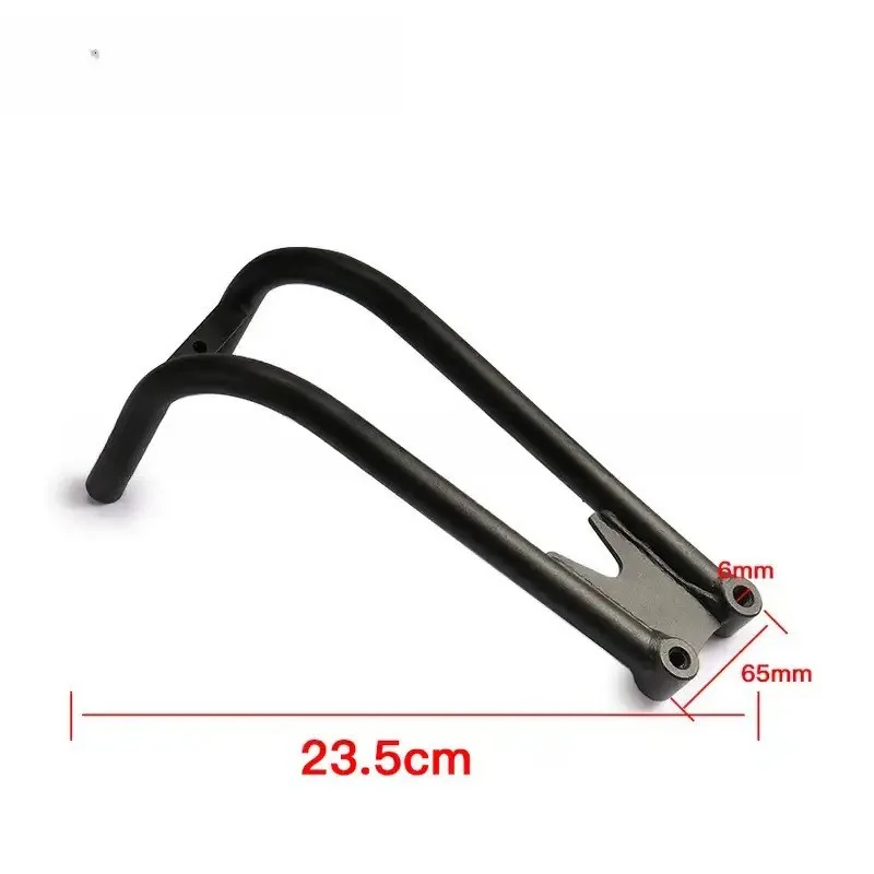 واقي الطين الخلفي العالمي للدراجات النارية، مناسب للدراجة الشارعية مثل سلسلة CB400، بديل طراز OE، أسود