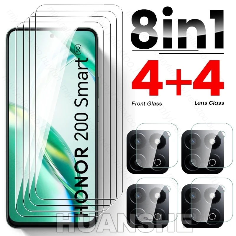 

8in1 Tempered Glass Camera Screen Protector for Honor 200 Smart 5G/Honor200Smart 2024