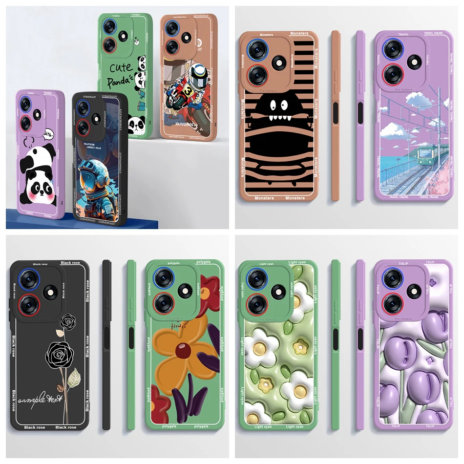 For Tecno Spark 10 Case Liquid Silicon Soft Coque For Tecno Spark 10C Phone Case Back Cover for Tecno Spark 10 Pro Bumper Fundas