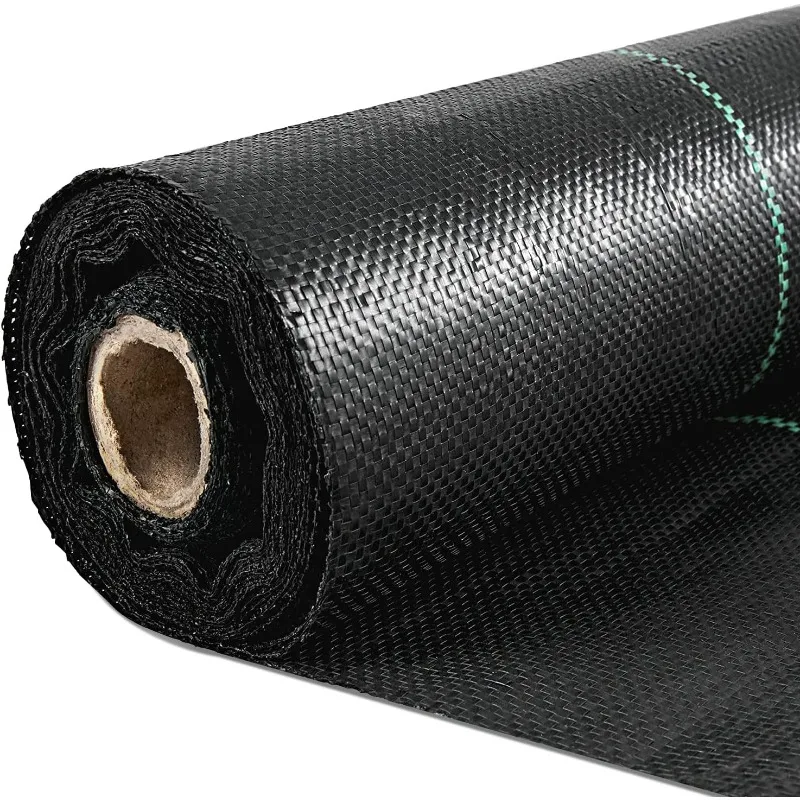 

3FTx300FT Weed Barrier Landscape Fabric Heavy Duty 3.2OZ, Woven Weed Blocker Gardening Mat, Garden Weed Control Fabric,