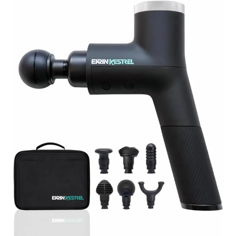 Ekrin Athletics Pistola de masaje Kestrel: precisión y comodidad mejoradas para una recuperación y bienestar musculares superiores | Aliviar los músculos doloridos