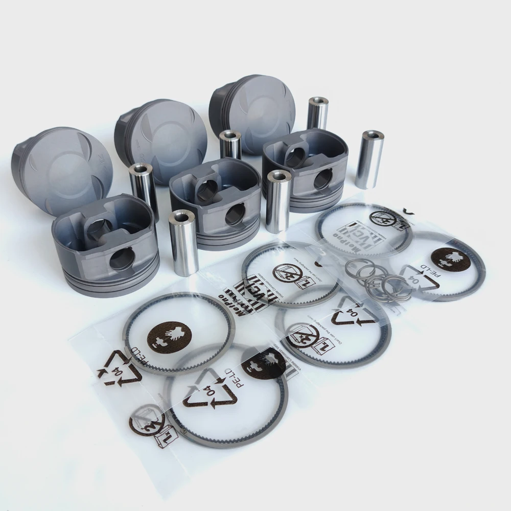 for Performance Forged Piston Rod Set 85mm Audi RS4 2.9 & 3.0 Turbo V6 EA839 High-Power Racing Application