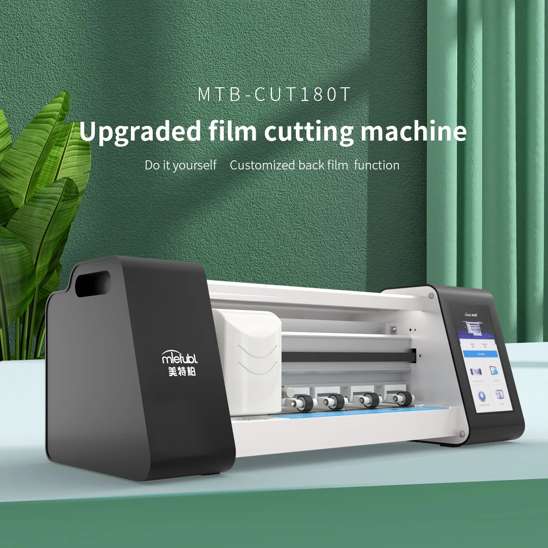 Mietubl Film Cutting Machine with Unlimited Cutting of Phone Screen Protectors, Equipped with Touch-Control Display