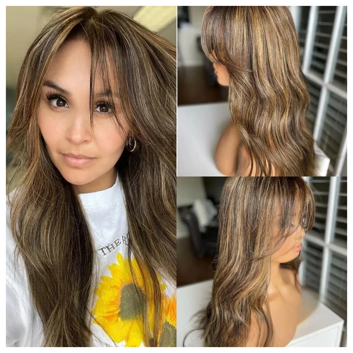 ombre-brown-blonde-body-wavy-cosplay-wig-synthetic-highlight-lace-front-with-bangs-natural-look-fringe-for-women