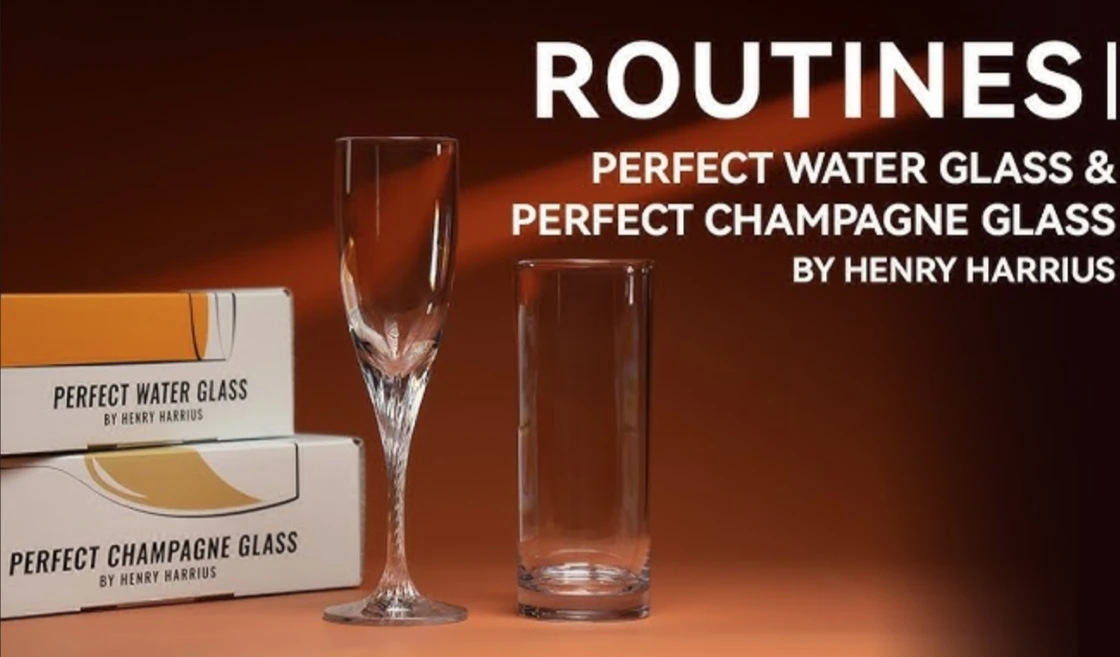 

Стакан Perfect Champagne от Генри Харrius — Волшебные трюки (Мгновенная загрузка)