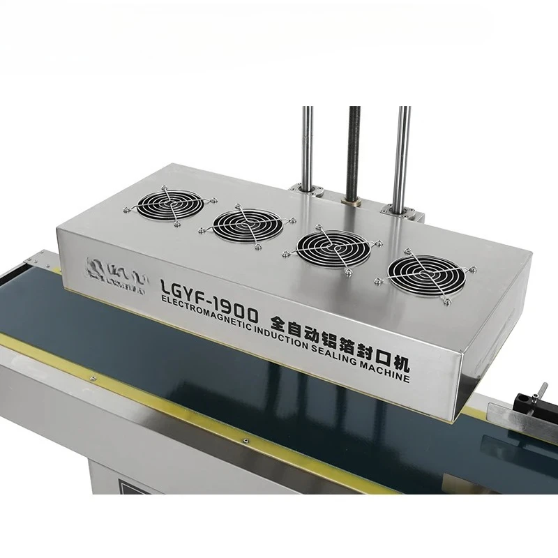 Machine continue de cachetage de papier d'aluminium de scelleur d'induction électromagnétique LGYF-1900A