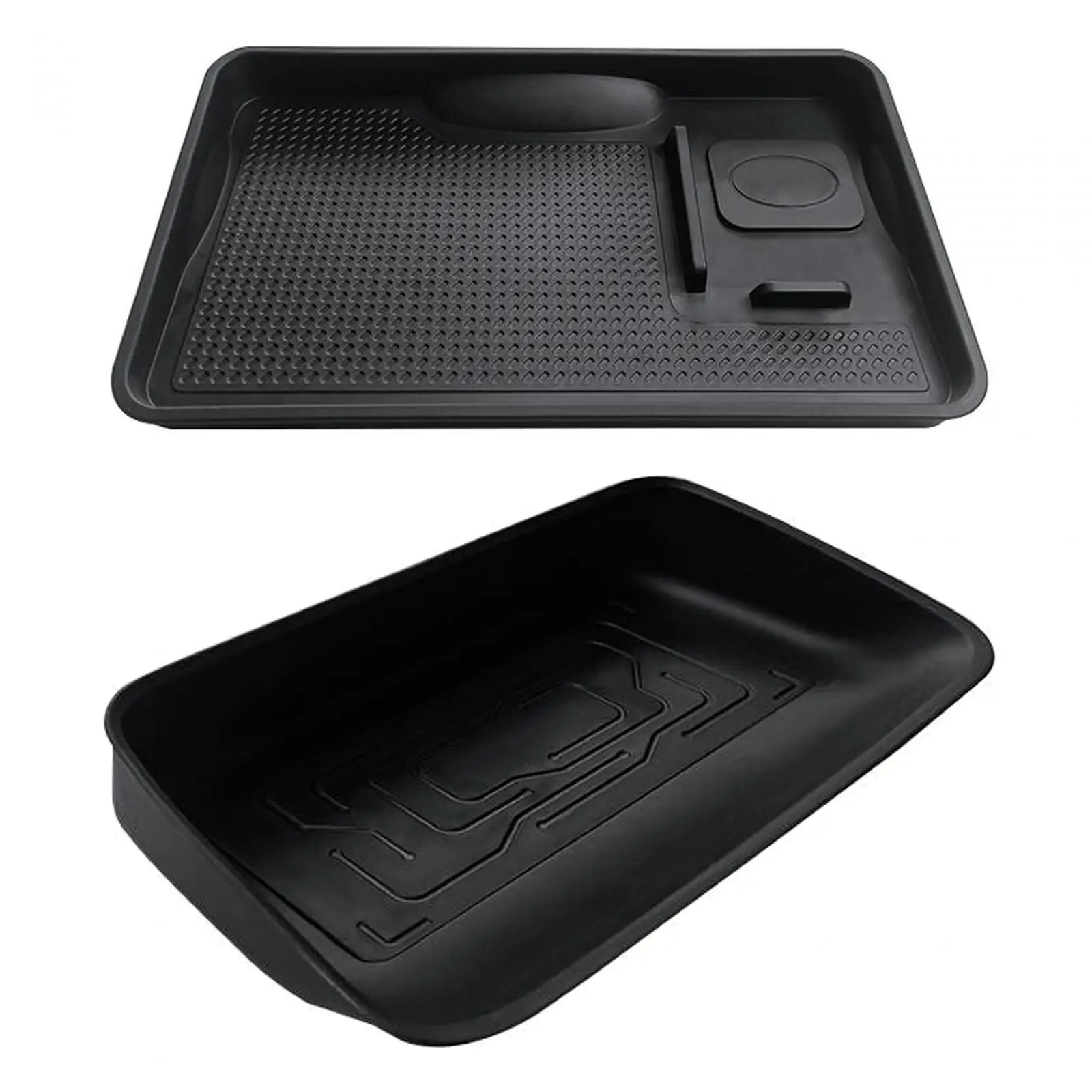 Car Armrest Storage Box Durable Holder for Byd Dolphin Directly Replace