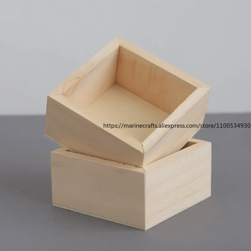 

Simple Wooden Storage Box Made Of Solid Wood Home Small Items For Organization Office Desk Storage Box