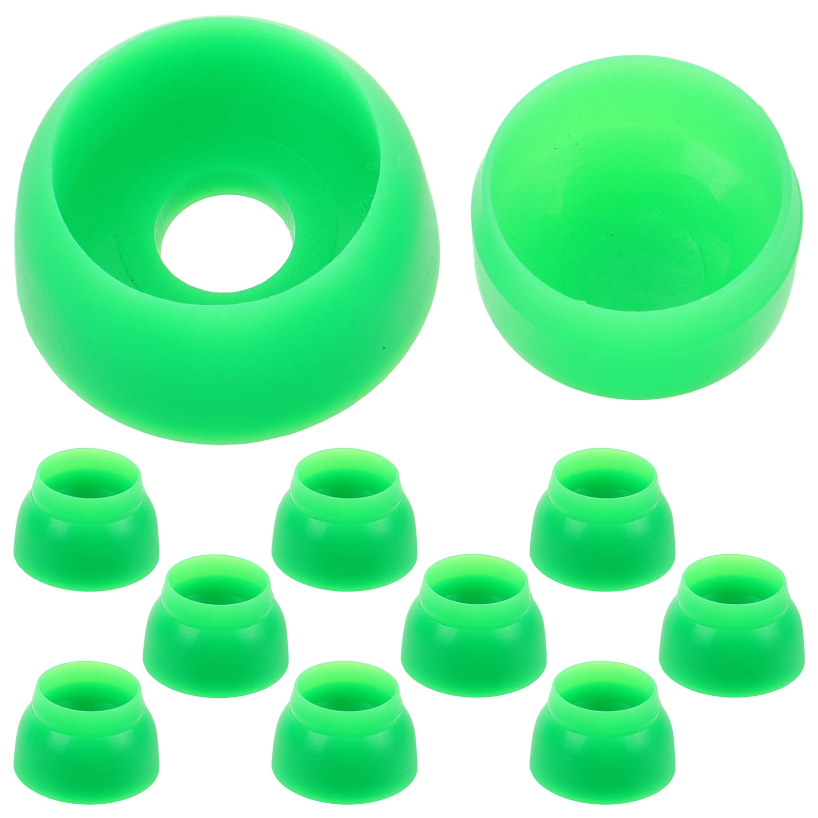 

10 Pcs Screw Caps Green Plastic Kids Children'S Slide Screw Cover Playground Safety Fixing Toddler Accessories Building Blocks