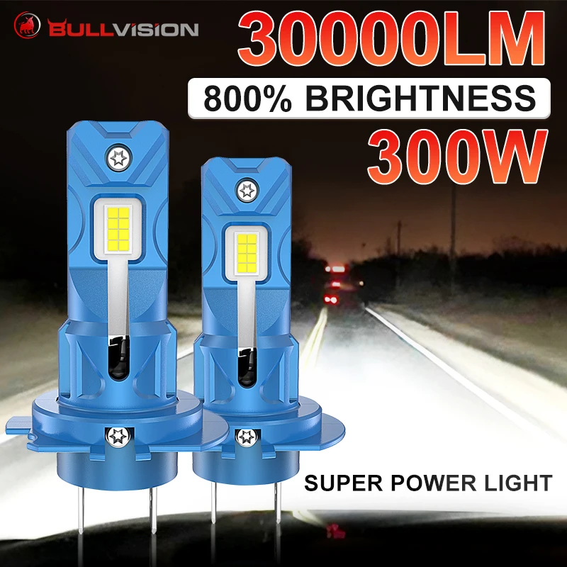 2Pcs Turbo H7 Led C…