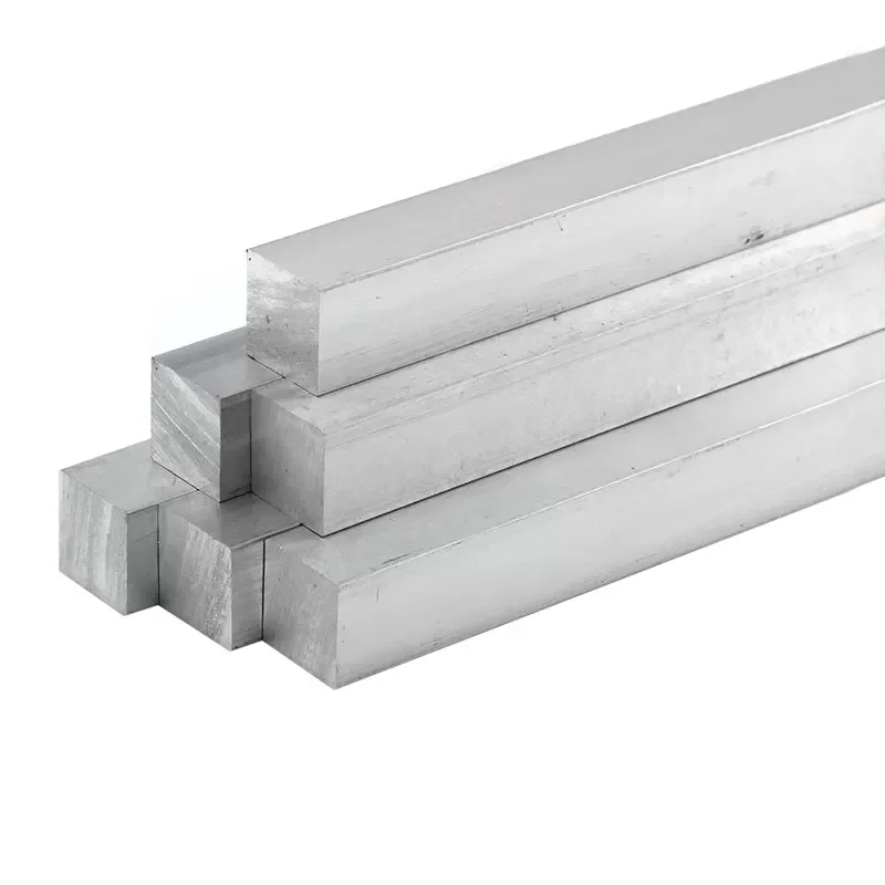 6061 Aluminum Square Bar Flat Solid Rod Metal Diameter 5/8/10/12/15/18/20/25/30/35/40/45mm DIY Model Making Aluminum Profile